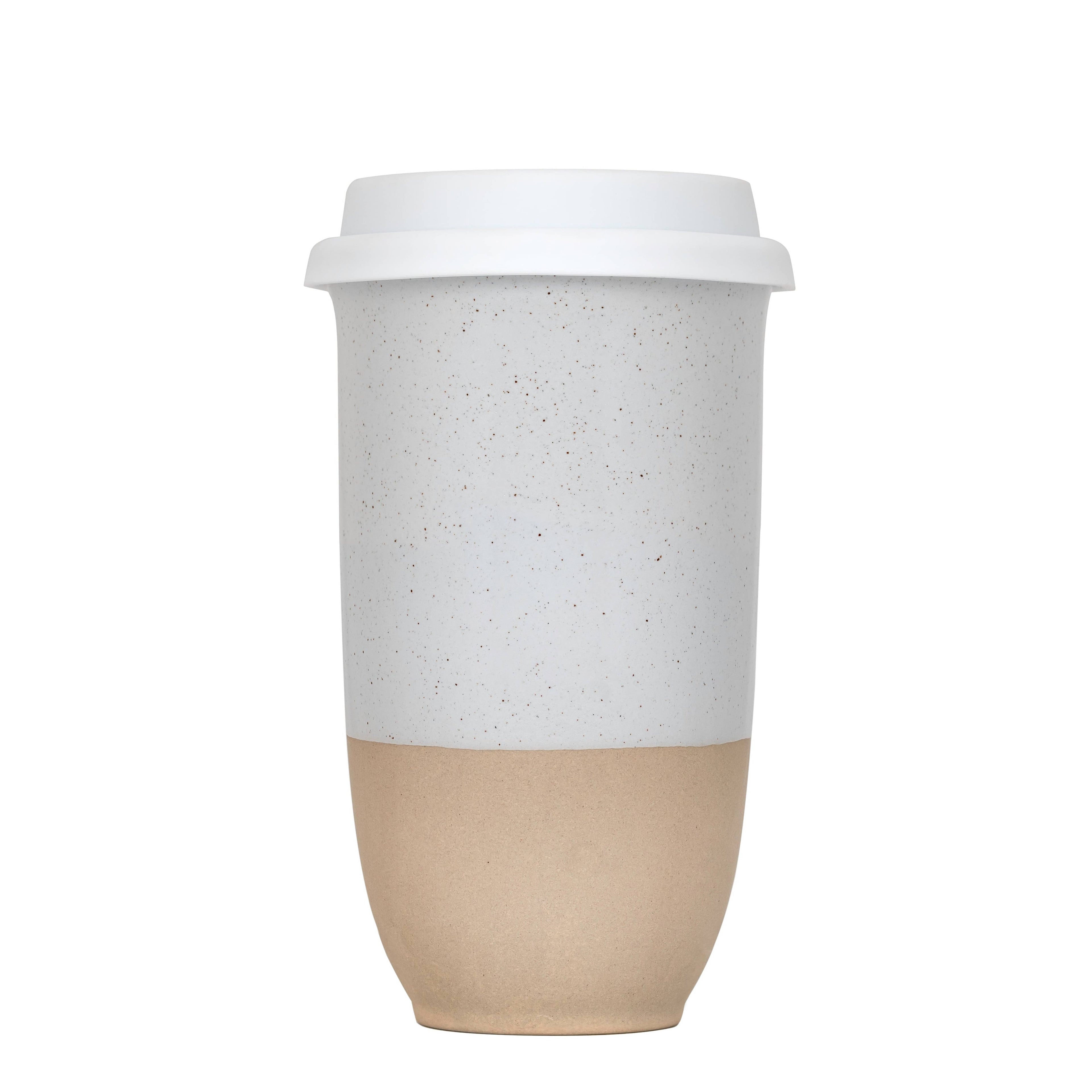 Dune 16oz Ceramic Travel Mug – (Includes Lid & Band)