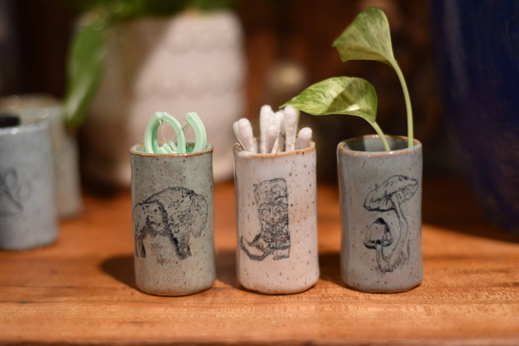Tiny Tumblers - Skis + Poles