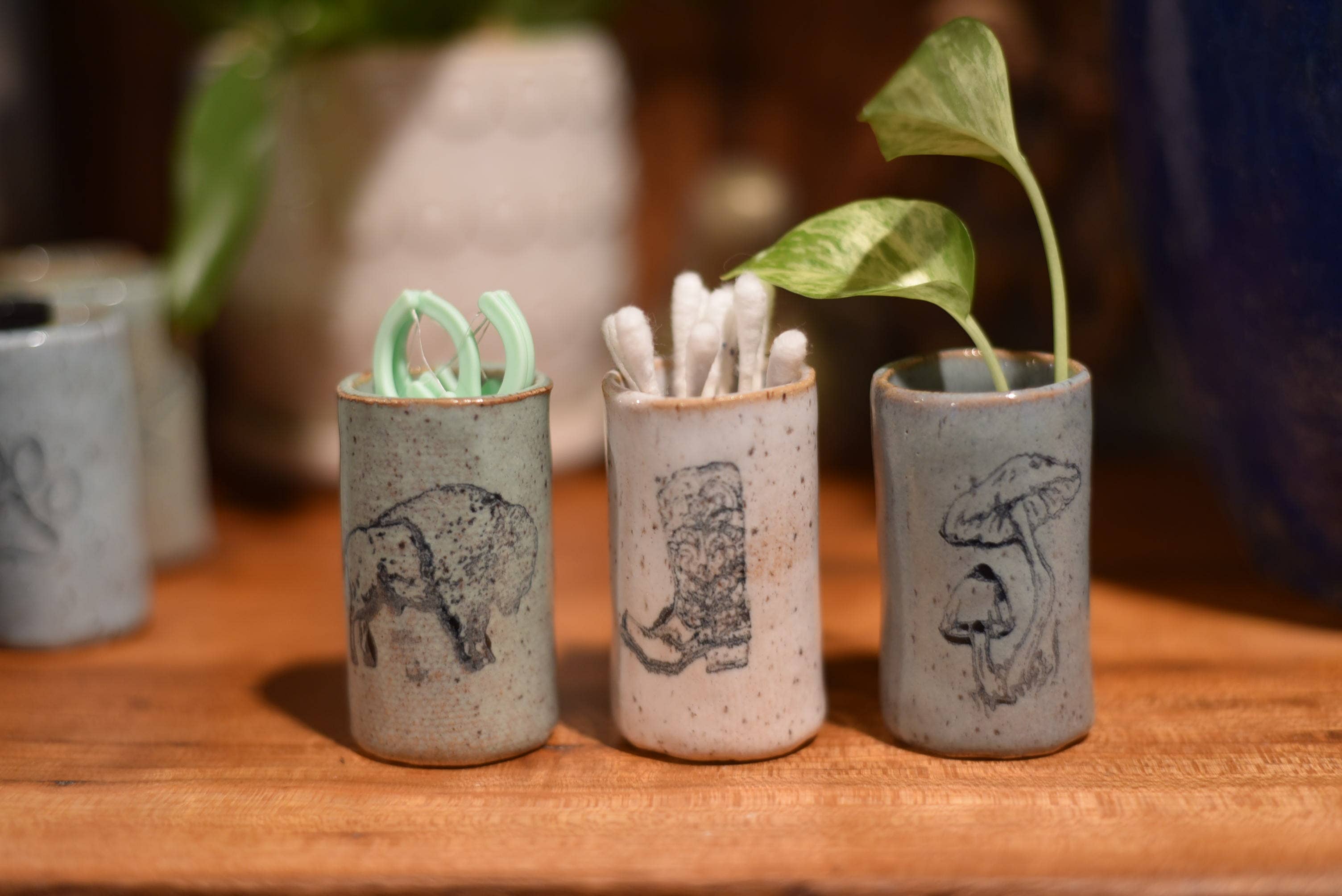 Tiny Tumblers - Skis + Poles