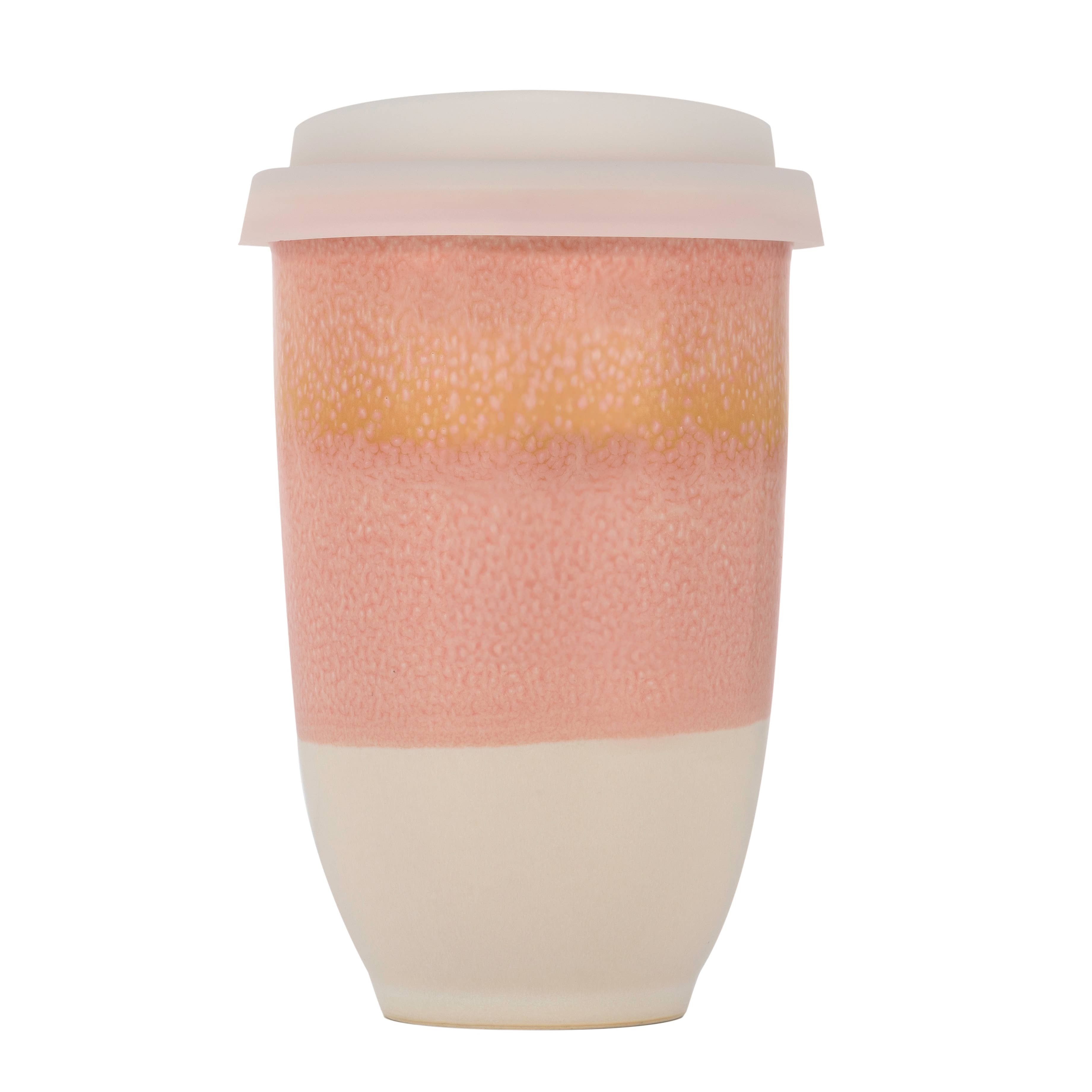 Afterglow 12oz Ceramic Travel Mug – Reusable