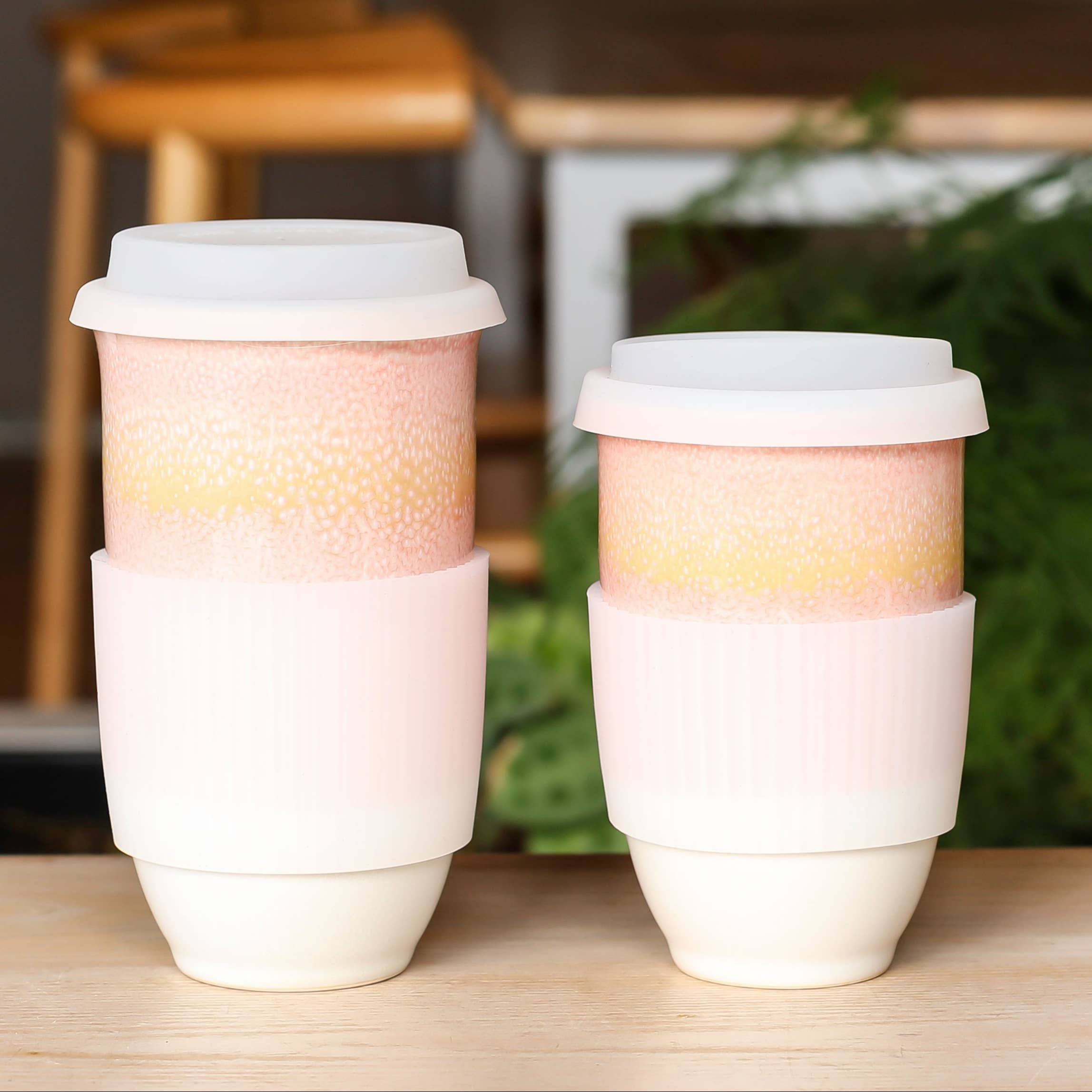 Afterglow 12oz Ceramic Travel Mug – Reusable